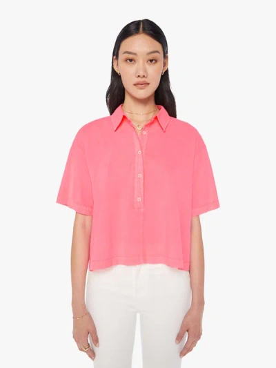 Shop Xirena Ansel Top Neon In Pink - Size Small