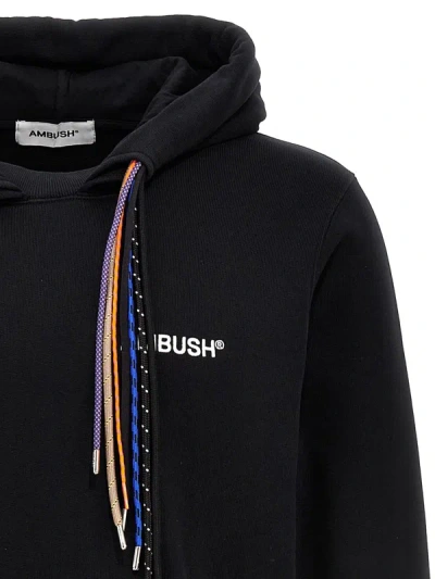 Shop Ambush 'multicord' Hoodie In Black
