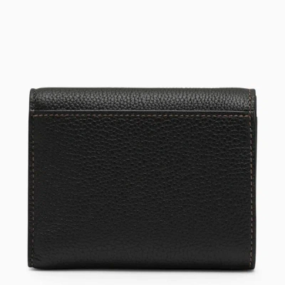 Shop Burberry Garnet Wallet In Black