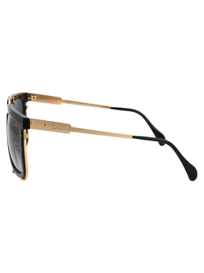 Shop Cazal Sunglasses In 001 Gold Black