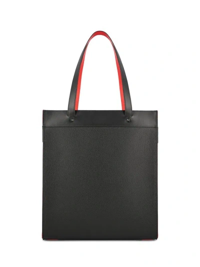 Shop Christian Louboutin Handbags In Black/loubi/black