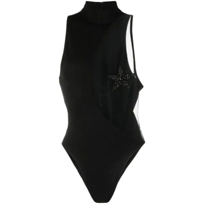 David Koma Black Tops In Black
