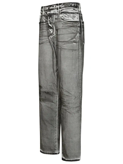 Shop Dsquared2 Gray Cotton Jeans In Grey