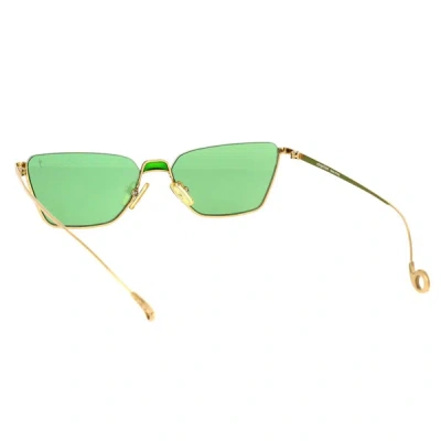 Shop Eyepetizer Sunglasses In Gold