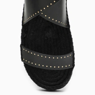 Shop Isabel Marant Studded Sandal In Black