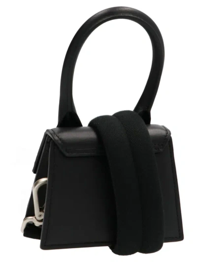 Shop Jacquemus 'le Chiquito Homme' Mini Handbag In Black