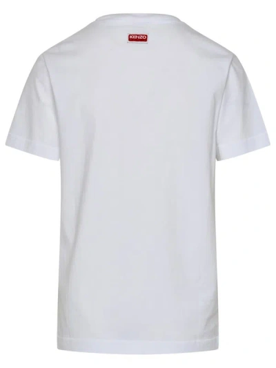 Shop Kenzo White Cotton T-shirt
