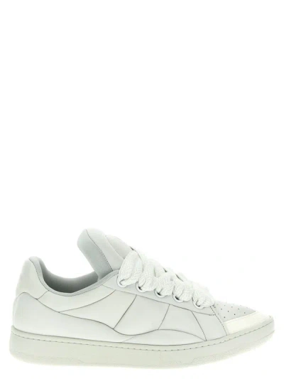 Shop Lanvin 'curb Xl' Sneakers In White