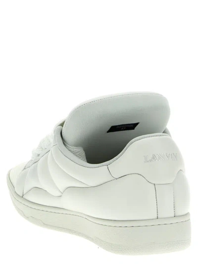 Shop Lanvin 'curb Xl' Sneakers In White