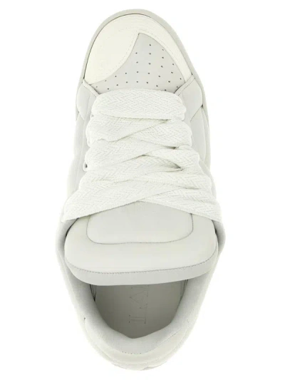 Shop Lanvin 'curb Xl' Sneakers In White