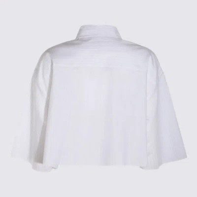 Shop Mm6 Maison Margiela White Cotton Shirt