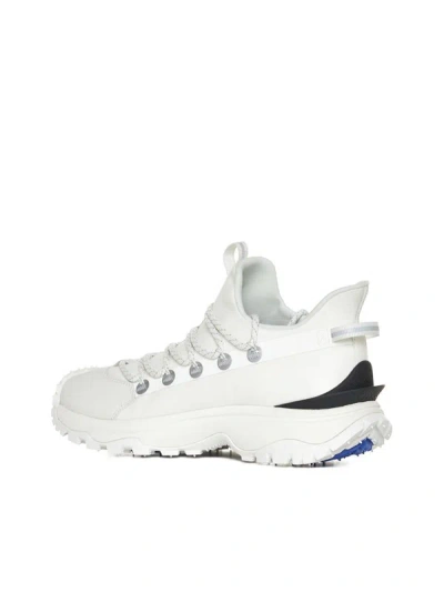 Shop Moncler Sneakers In White