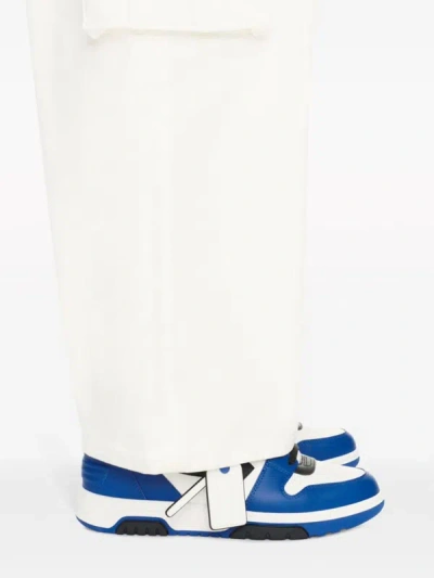Shop Off-white Out Of Office Sneakers In Blue