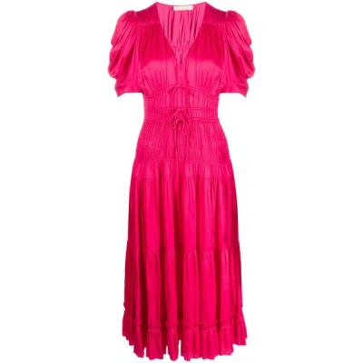 Shop Ulla Johnson Dresses In Pink
