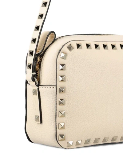 Shop Valentino Garavani Handbags In Light Ivory