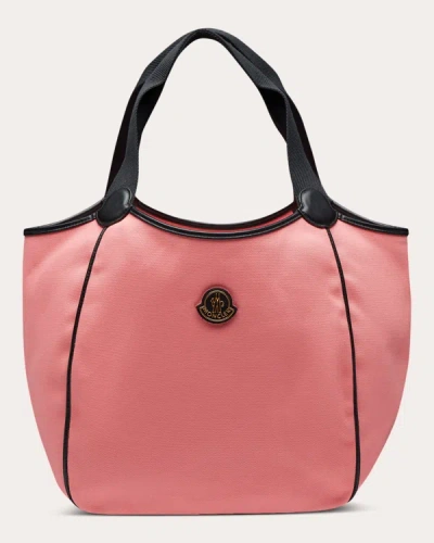 Shop Moncler Women's Nalani Tote Bag In Pink