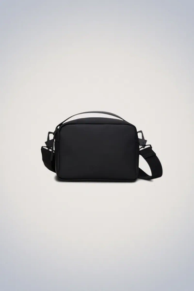 Rains Box Bag In Black