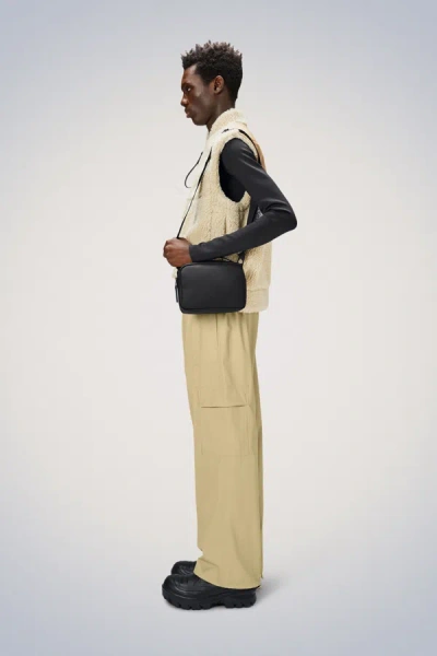 Rains Box Bag In Black