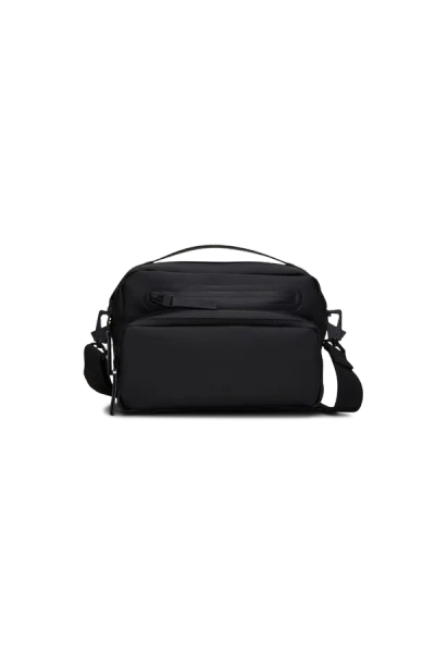 Rains Cargo Box Bag In Black