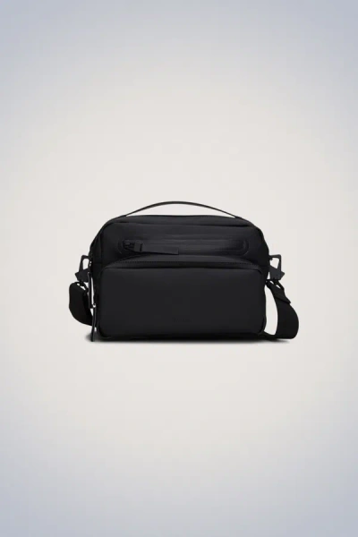 Rains Cargo Box Bag In Black