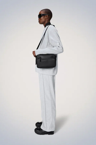 Rains Cargo Box Bag In Black