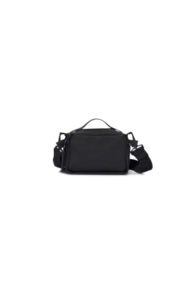 Shop Rains Box Bag Micro In Black