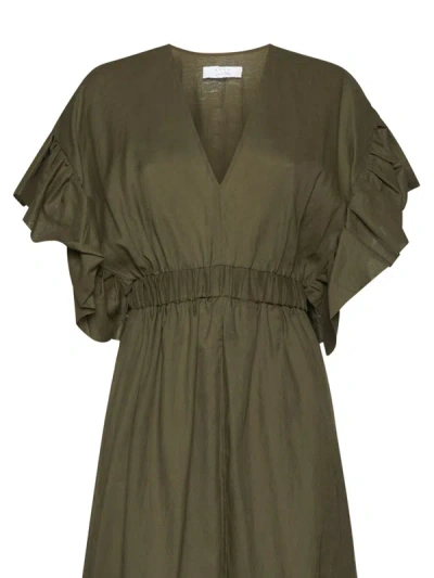 Shop Kaos Collection Dresses In Military