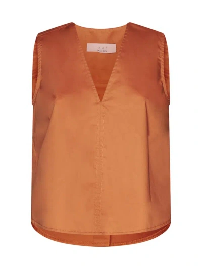 Shop Kaos Collection Top In Orange