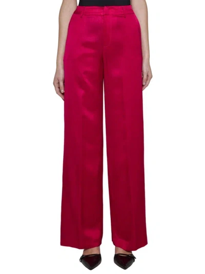 Shop Pt Torino Trousers In Geranio