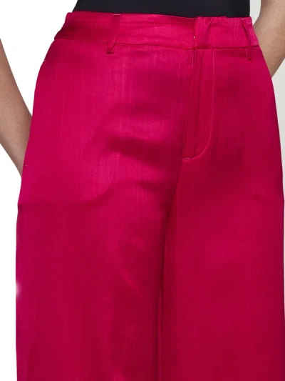 Shop Pt Torino Trousers In Geranio