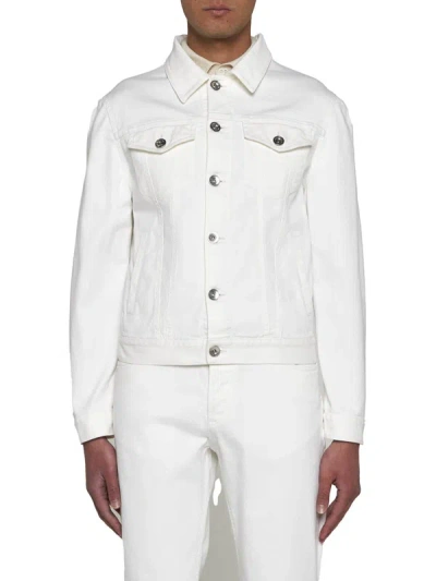 Shop Brunello Cucinelli Coats In White