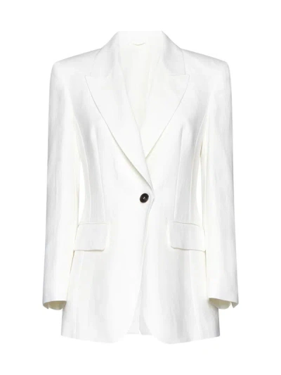 Shop Brunello Cucinelli Jackets In White