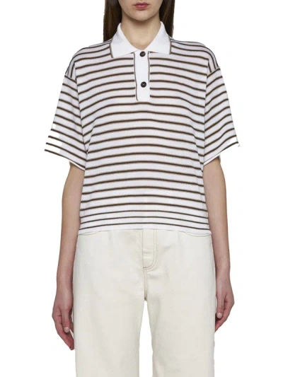 Shop Brunello Cucinelli T-shirts And Polos In Multicolour