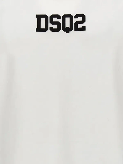 Shop Dsquared2 Logo Print Tank Top In White