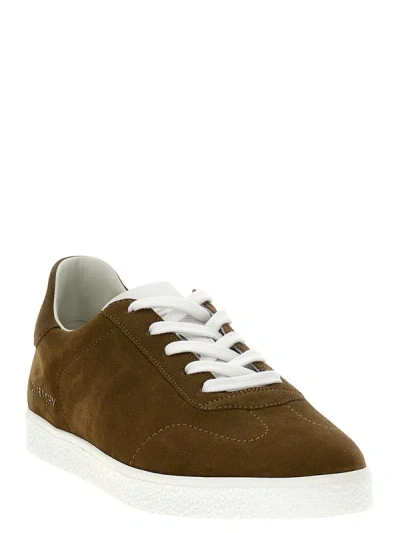 Shop Givenchy 'town' Sneakers In Beige