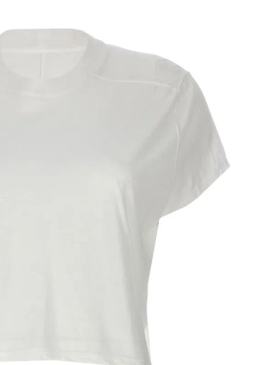 Shop Rick Owens Drkshdw 'cropped Small Level T' T-shirt In White