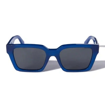 Shop Off-white Sunglasses In Blue