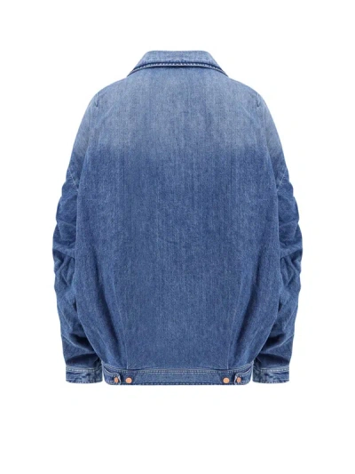 Shop 3x1 Jacket In Blue