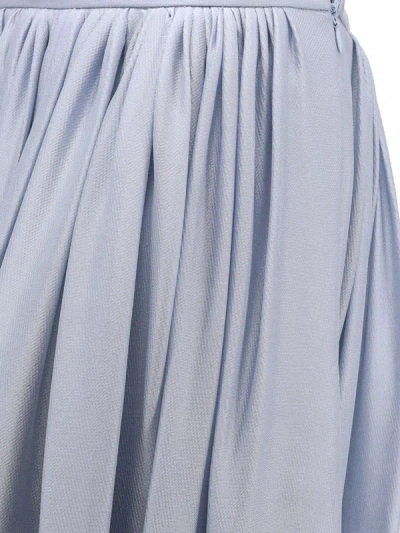 Shop Giorgio Armani Skirt In Blue