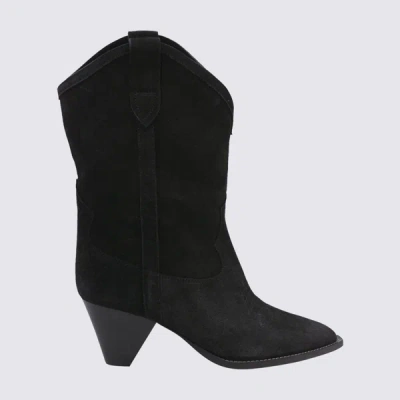 Shop Isabel Marant Boots In Faded Black