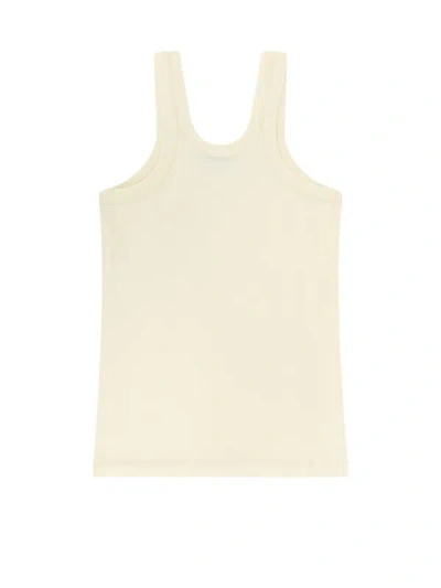 Shop Lemaire Tank Top In Yellow