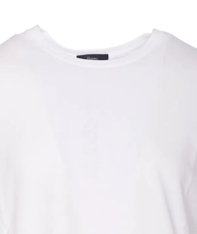 Shop Herno T-shirts And Polos In Bianco
