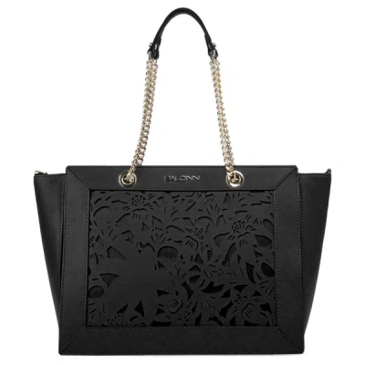Shop Baldinini Trend Black Leather Di Calfskin Crossbody Bag