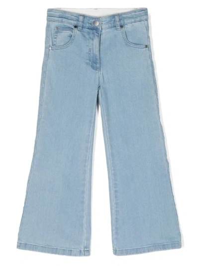 Shop Stella Mccartney Junior Jeans In Blue