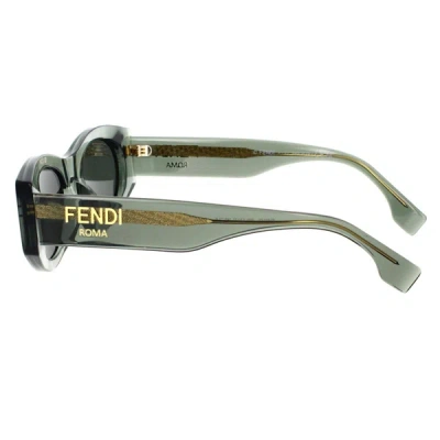 Shop Fendi Sunglasses In Green
