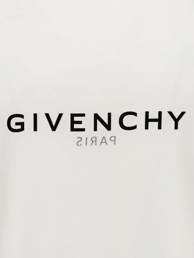 Shop Givenchy Logo T-shirt In White