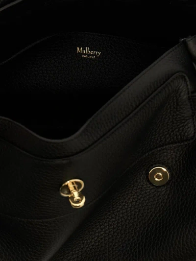 Shop Mulberry 'alexa' Hand Bag In Black