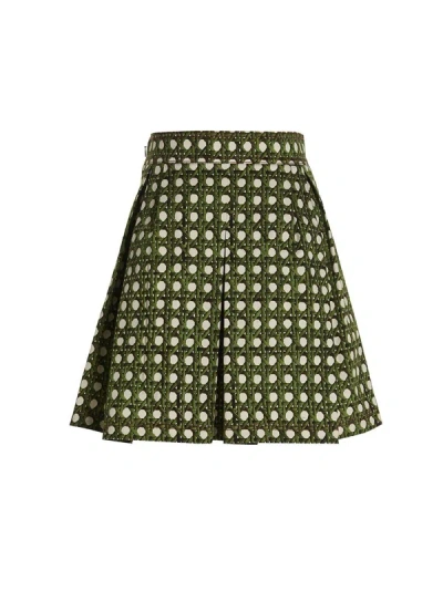 Shop Giambattista Valli 'treillage' Skirt