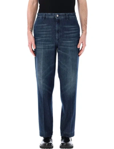 Shop Valentino Garavani Denim Jeans In Blue
