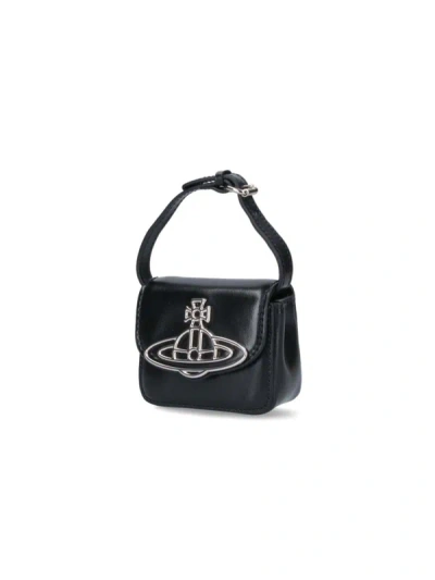 Vivienne Westwood Mini Linda Bag In Black